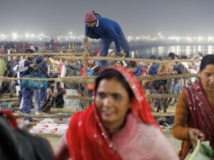 Dozens hurt in stampede at Maha Kumbh festival in northern India